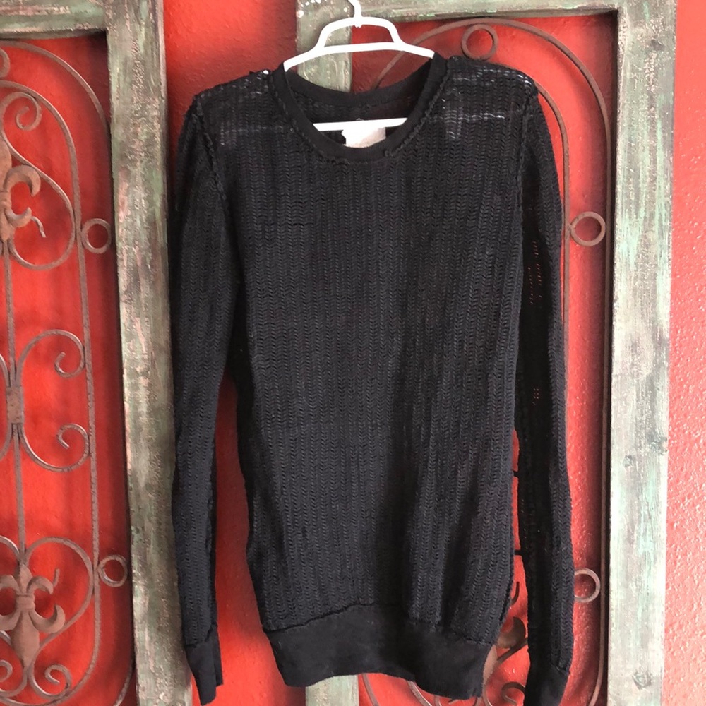 Fishnet sweater